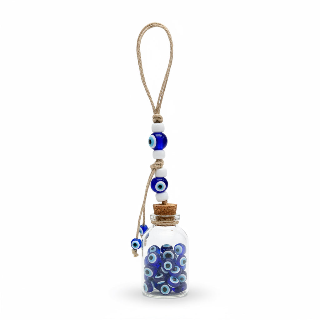 Petite bouteille d'yeux de verre – vue 4 – EVILEYE | George Genève