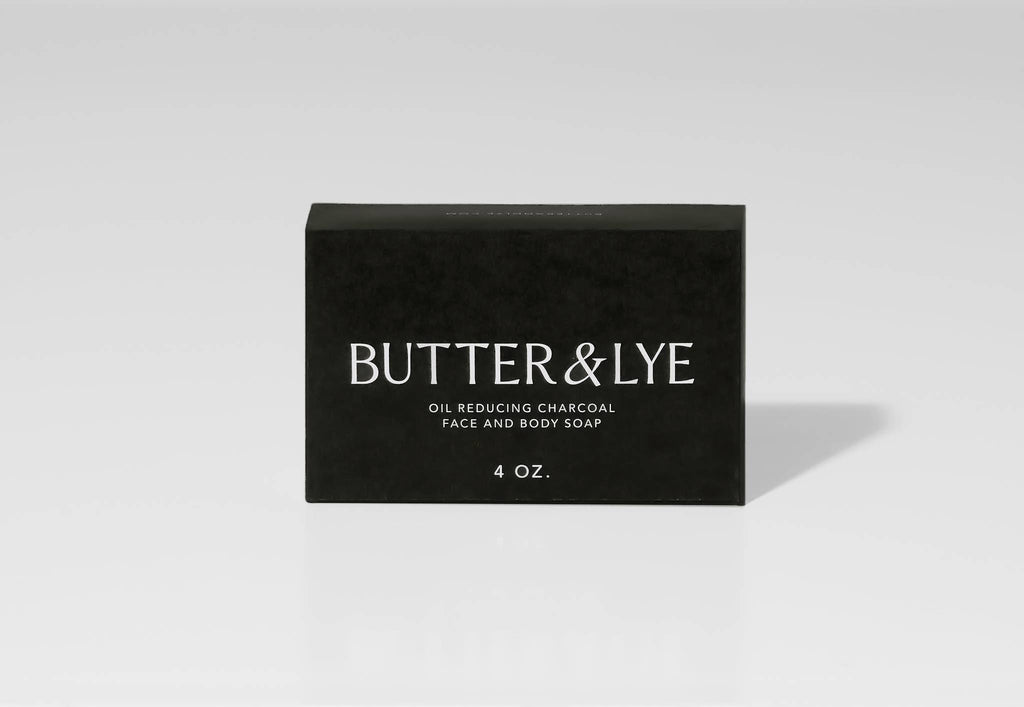 BUTTER & LYE - Savon Visage & Corps au Charbon