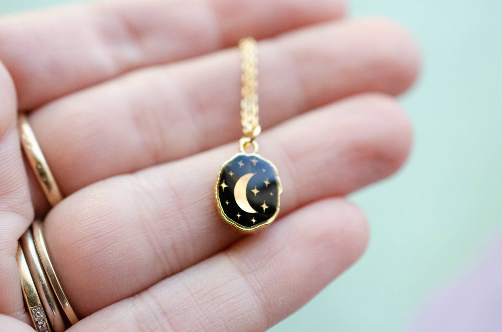 JILL MAKES - Collier Pendentif Étoile en Apatite