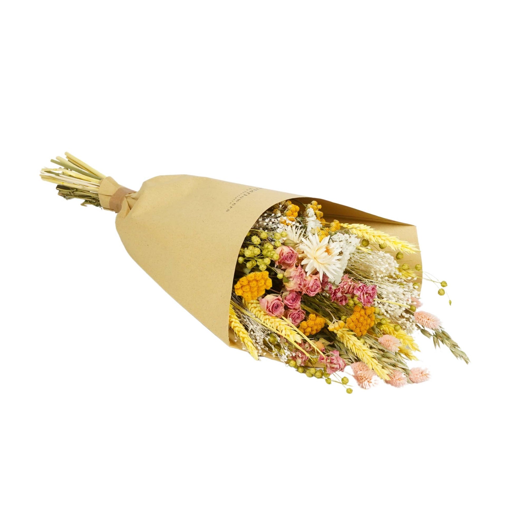 Fleurs séchées - Bouquet champêtre Limonade