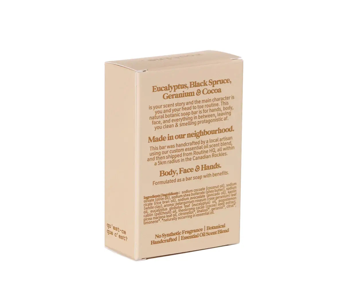 ROUTINE - Savon en barre The Curator