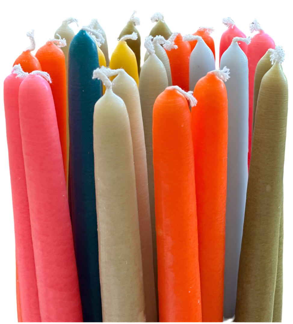 MAISON PECHAVY - Duo de bougies colorées (plusieurs couleurs)