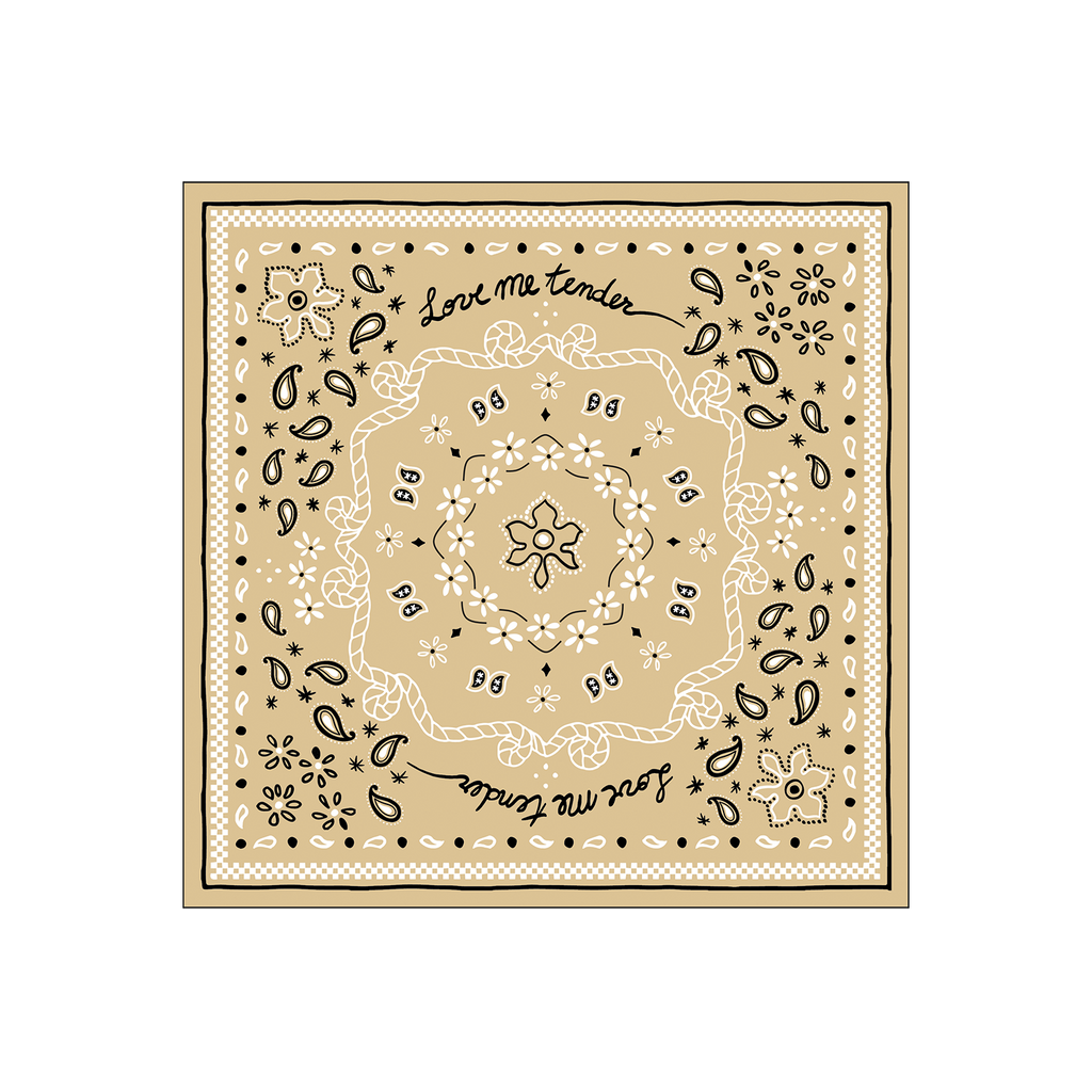 Serviette papier bandana beige x20 – Opjet Paris | George Genève