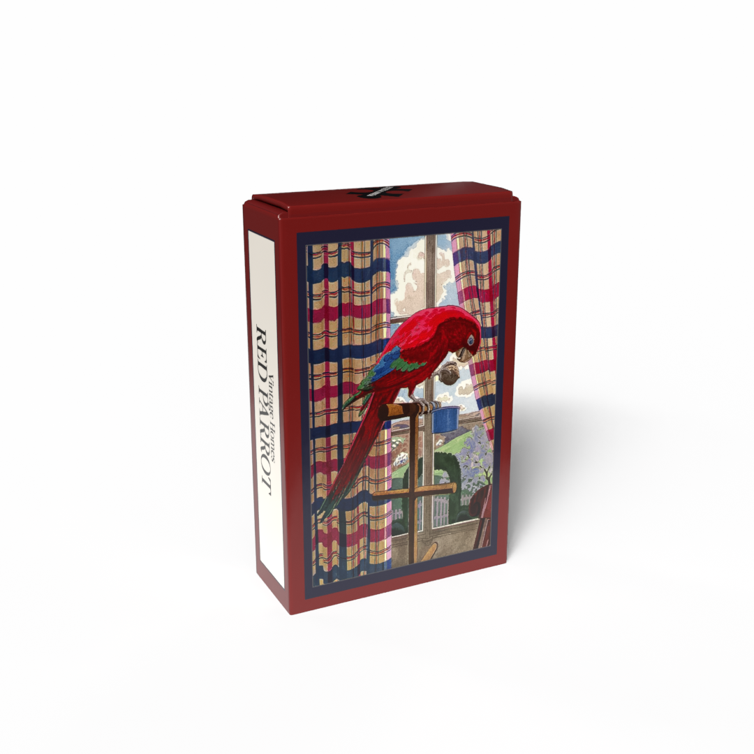 Mini-puzzle Perroquet Rouge 99 pièces dans sa boîte – PENNY PUZZLE