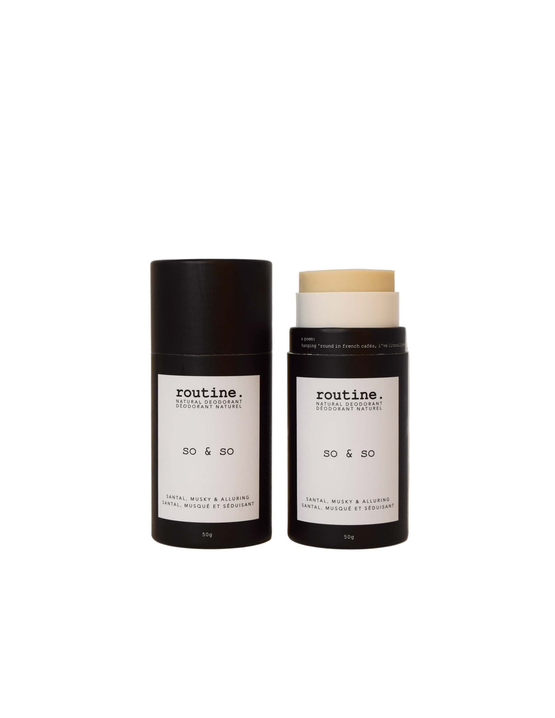 ROUTINE - Déodorant STICK So & So