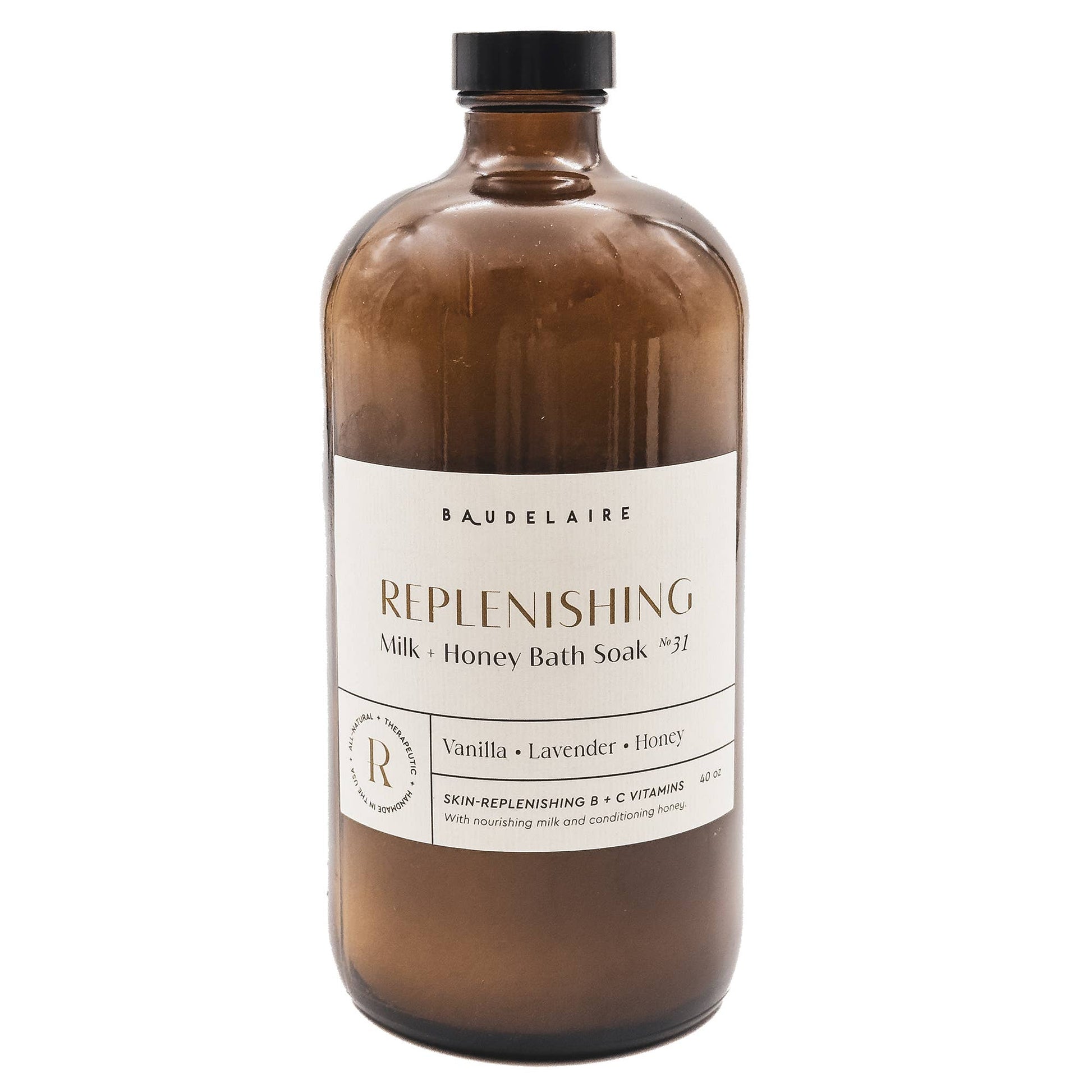 BAUDELAIRE - Sels de Bain Replenishing –  Milk & Honey