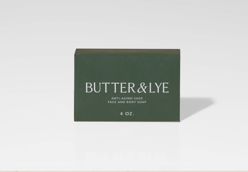 BUTTER & LYE - Savon Anti-Age Corps & Visage à la Sauge