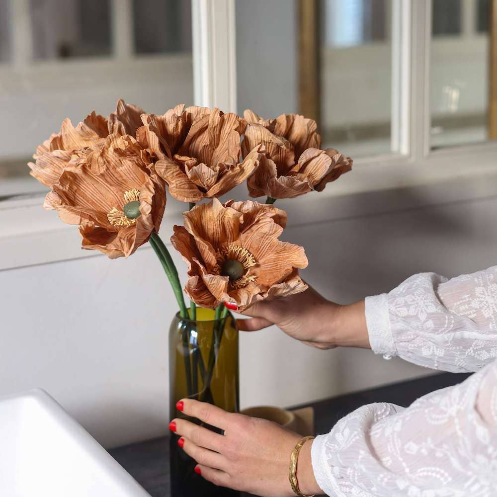 FLOWRETTE - Grand Pavot Beige