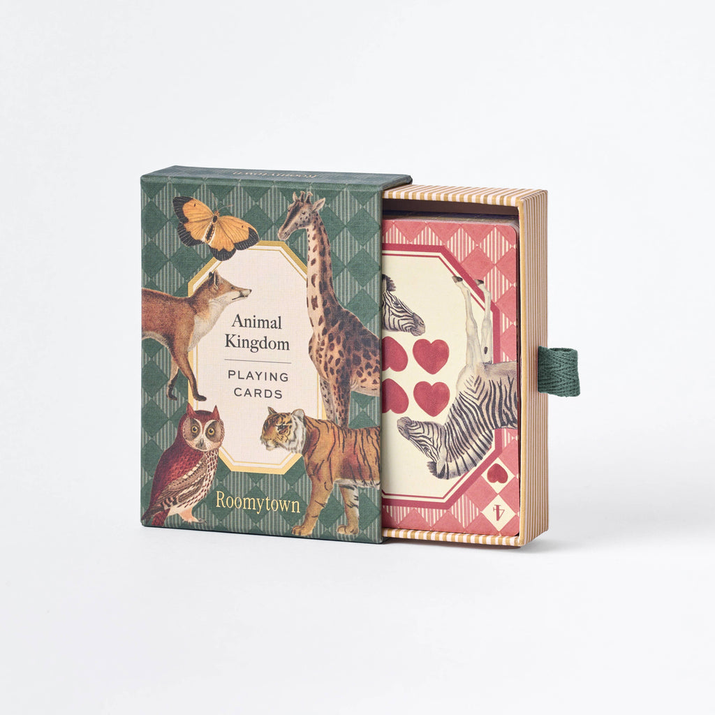 ROOMYTOWN - Jeu de cartes à jouer - Royaume animal
