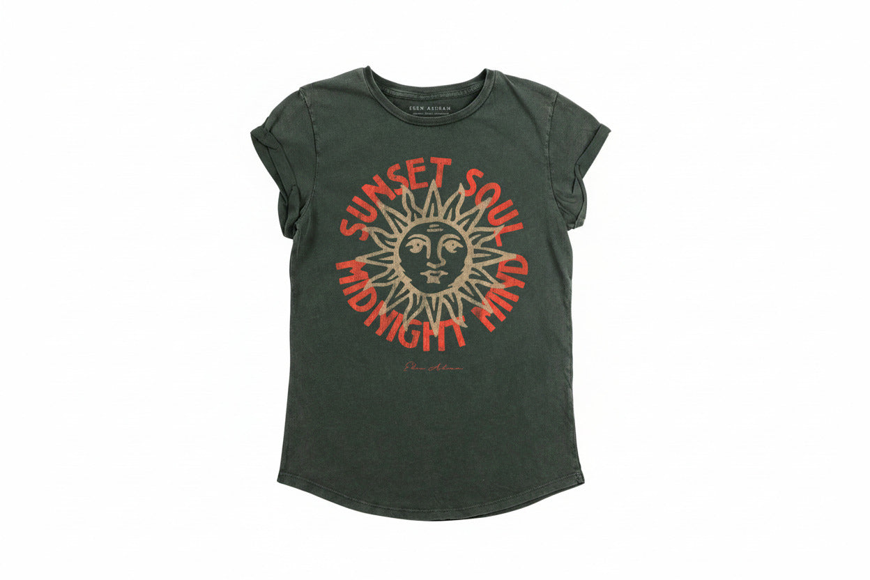 Tee-Shirt Sunset Soul – EDEN ASHRAM | George Genève
