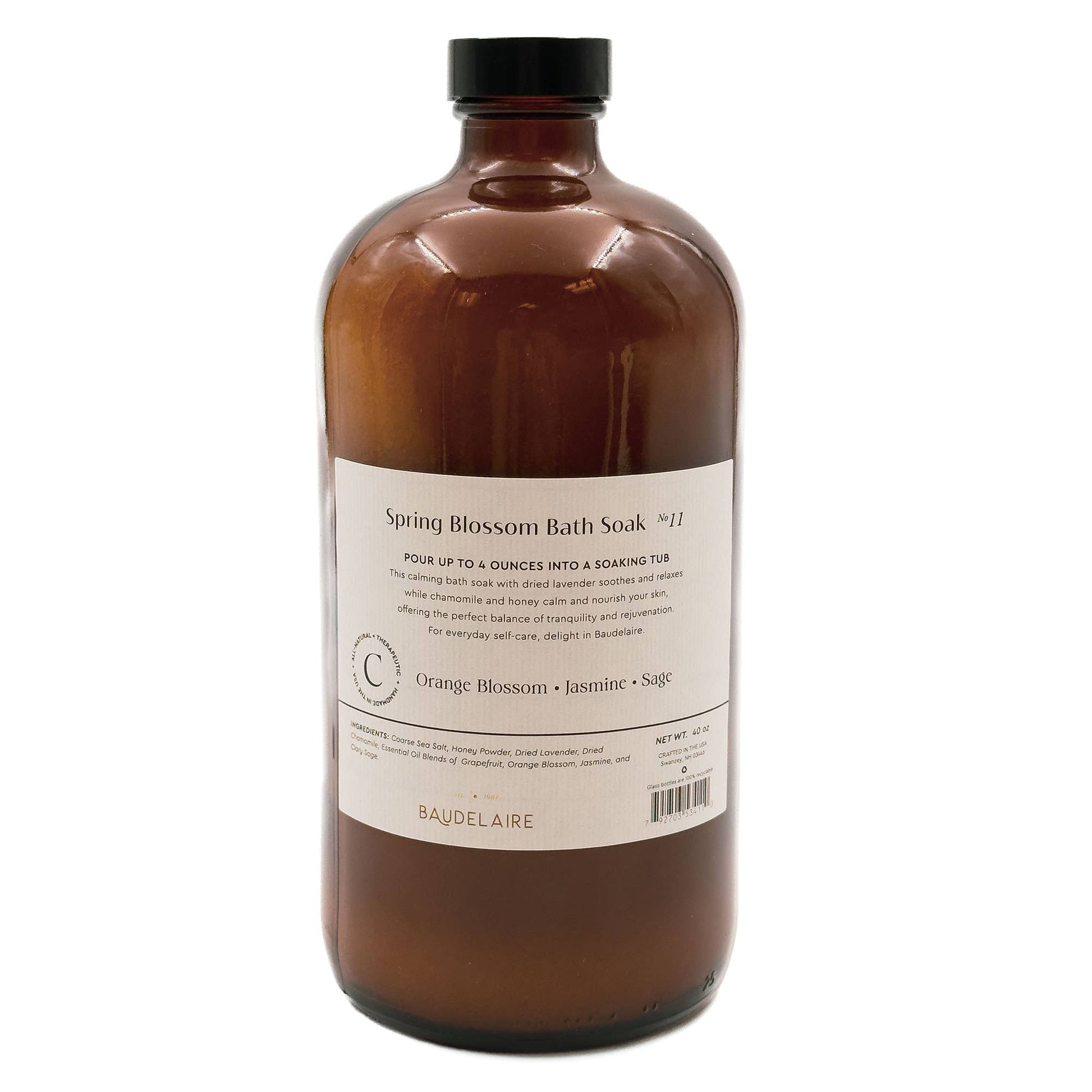 BAUDELAIRE - Sels de Bain Calm - Spring Blossom