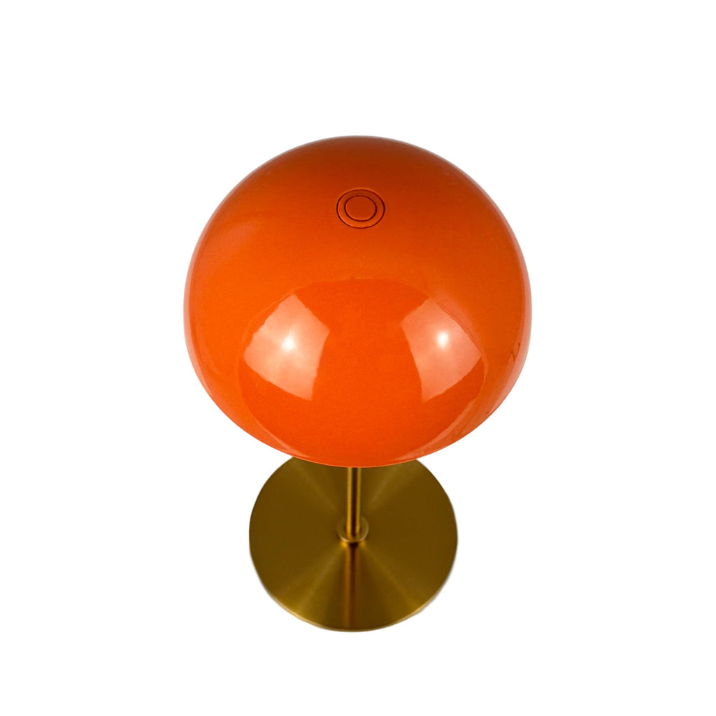 ALONG 2 Mini Lampes de Table Orange/Laiton – vue 4 – Dyberg Larsen | George Genève