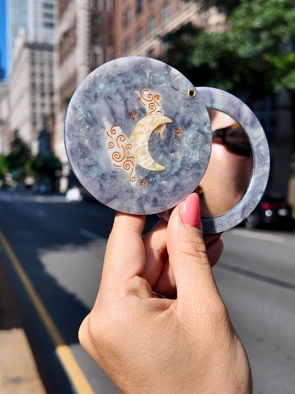 SOLAR ECLIPSE - Compact Mirror Lune