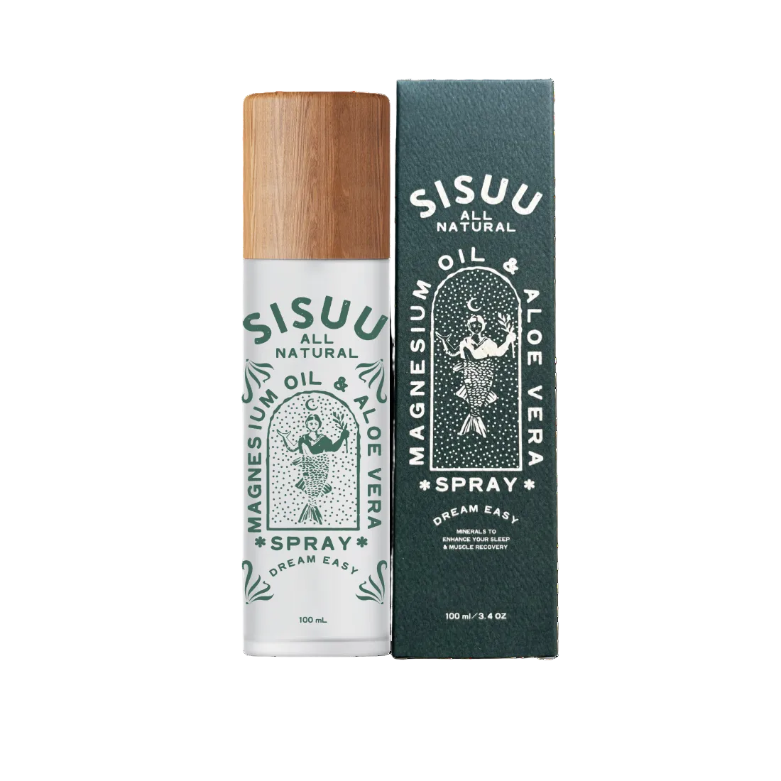 Spray à l'huile de magnésium et à l'aloe vera – SISUU | George Genève