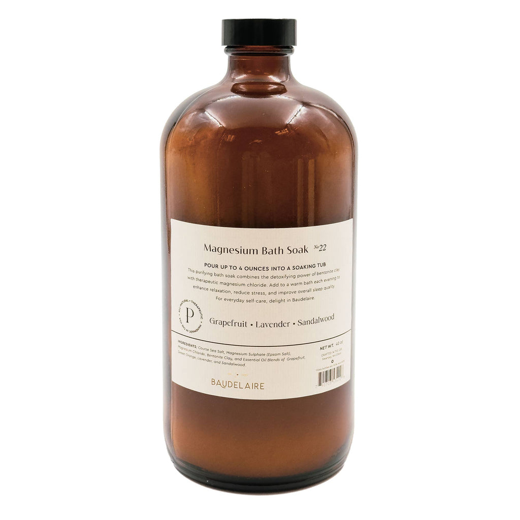 BAUDELAIRE - Sels de Bain Purify – Magnésium