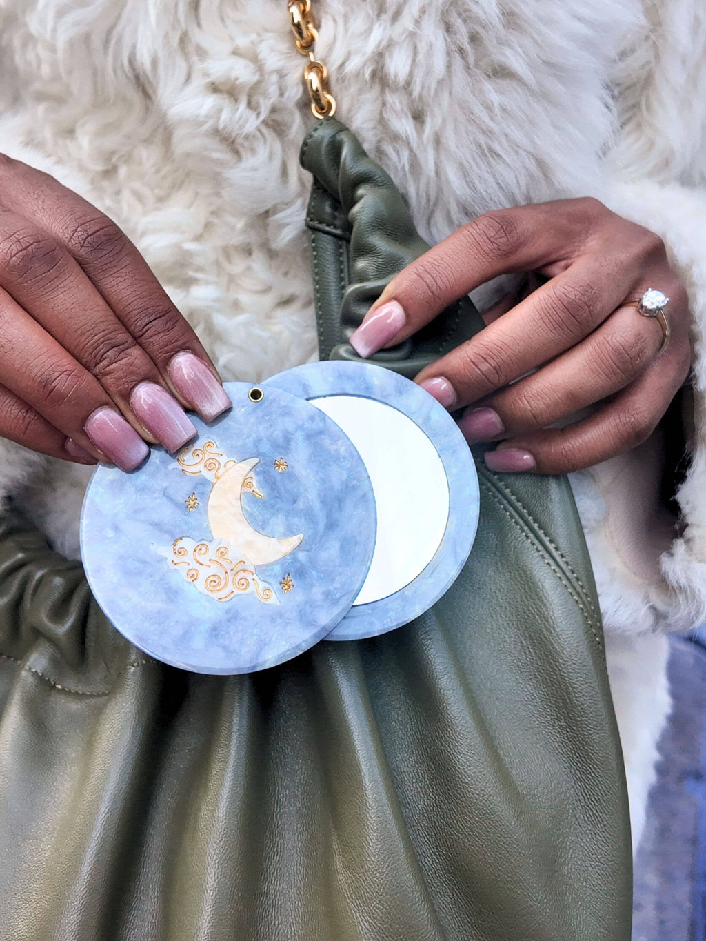 SOLAR ECLIPSE - Compact Mirror Lune