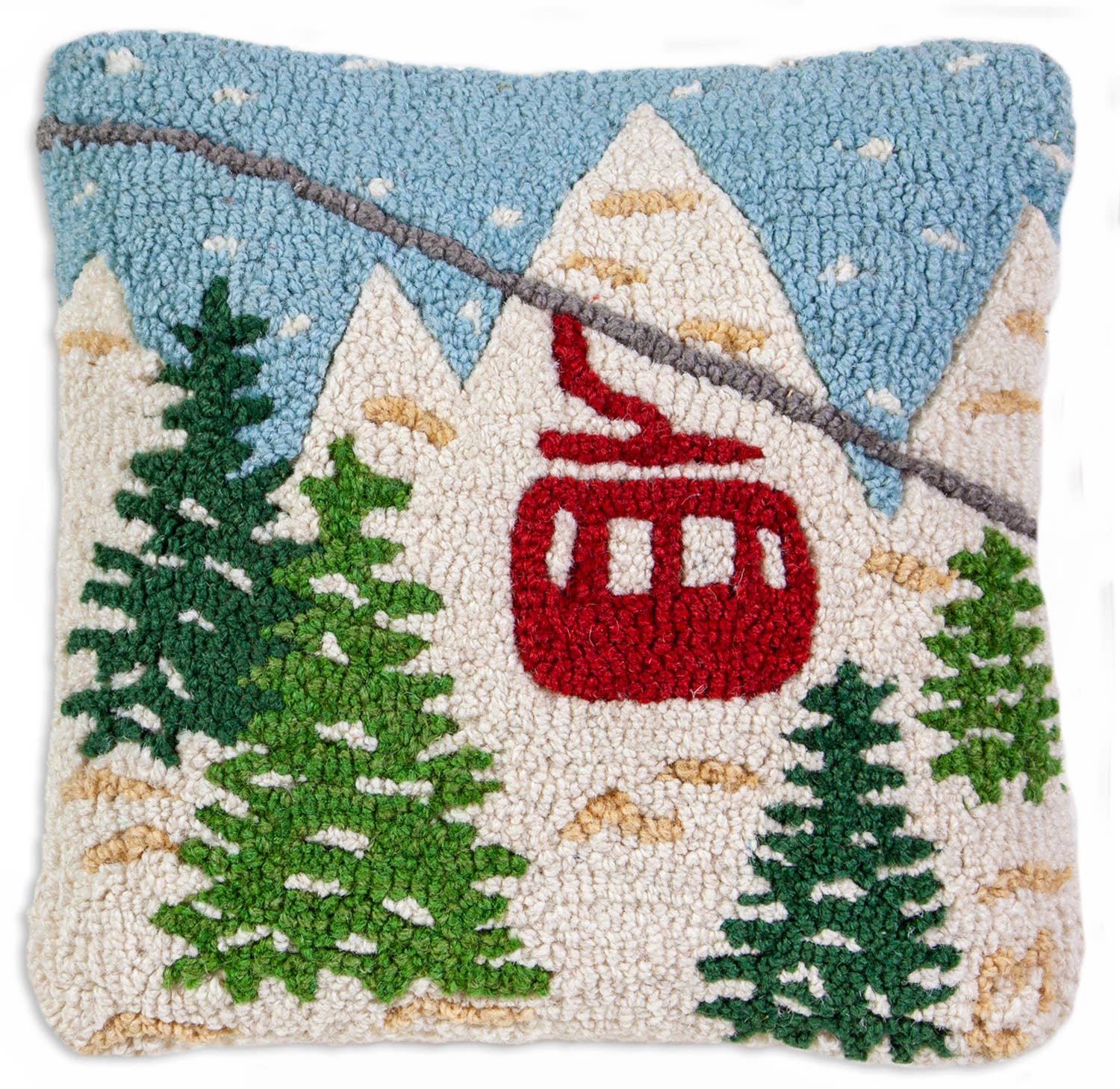 Coussin en laine 35x35 – CHANDLER 4 CORNERS | George Genève