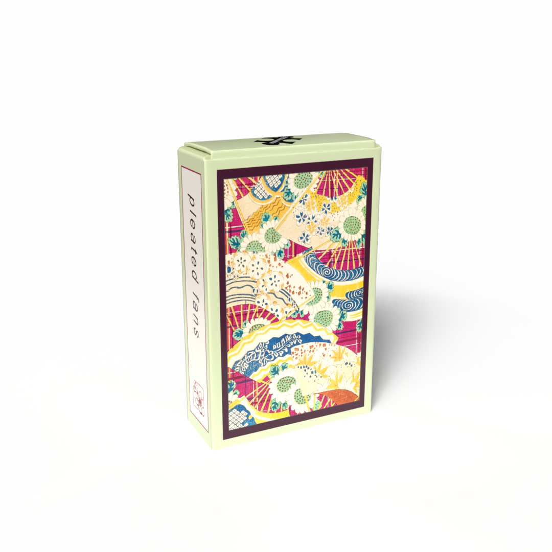 Mini-puzzle Éventails Plissés 99 pièces dans sa boîte – PENNY PUZZLE