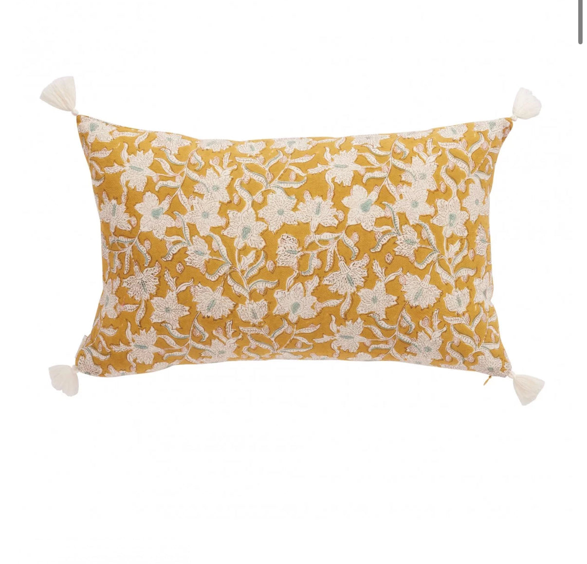 BONHEUR DU JOUR - Coussin Lotus Absynthe