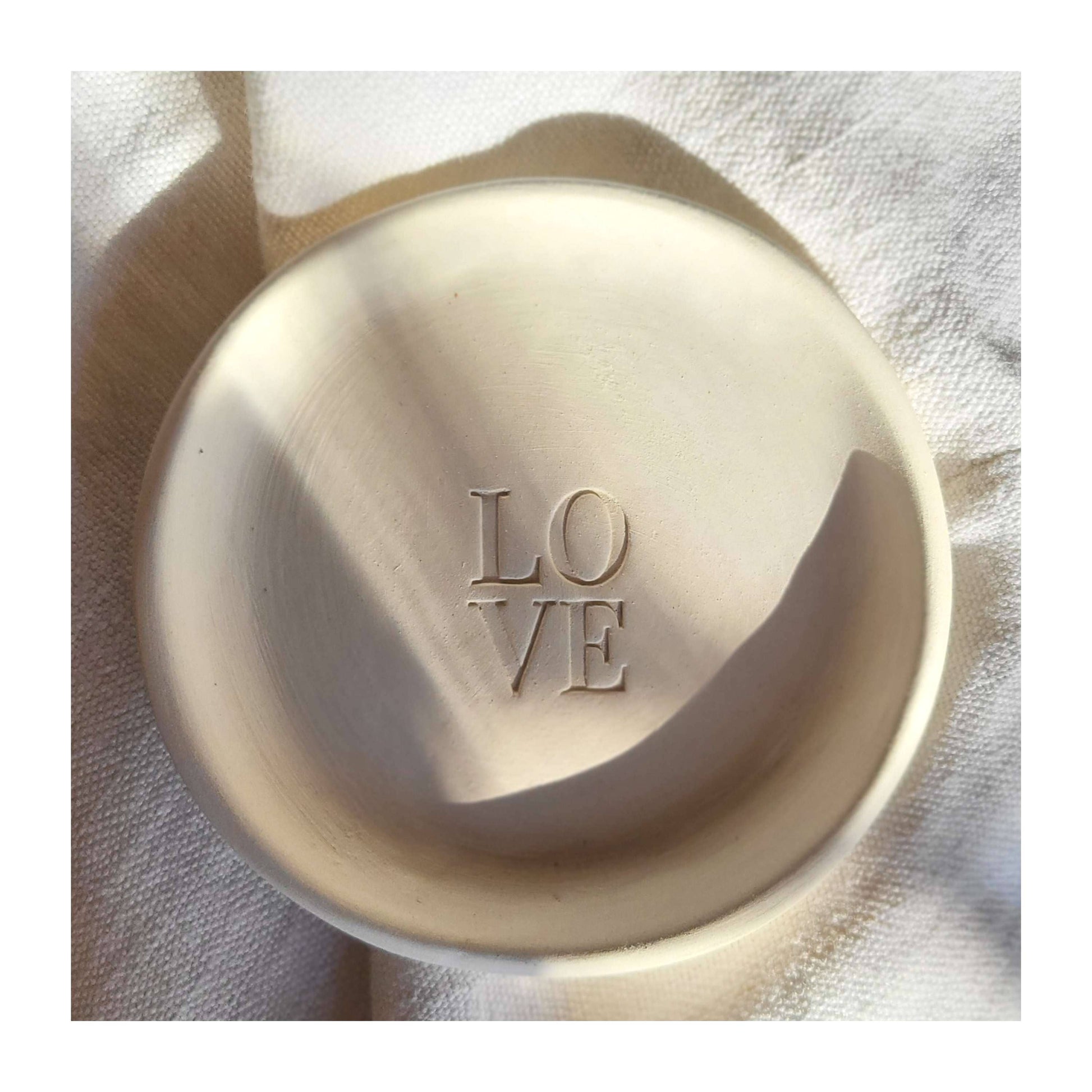 LPDV - Coupelle céramique L O V E