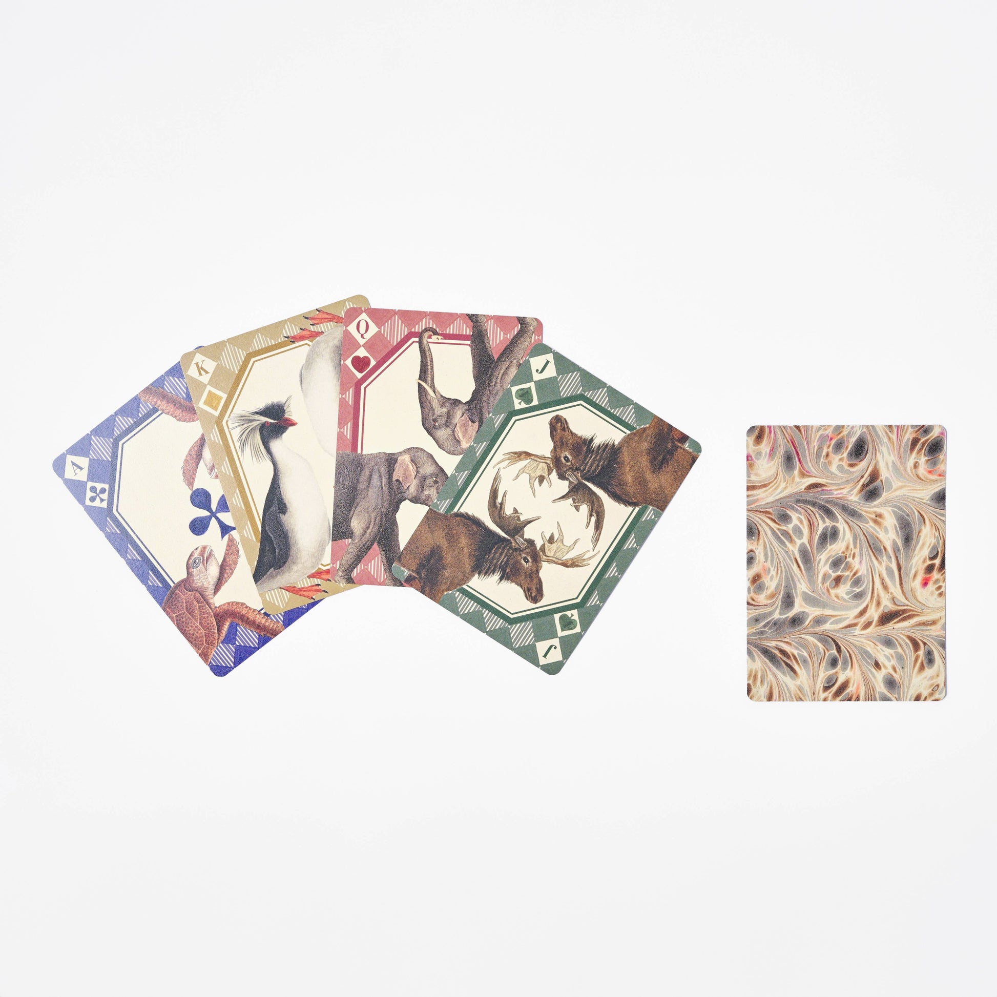 ROOMYTOWN - Jeu de cartes à jouer - Royaume animal