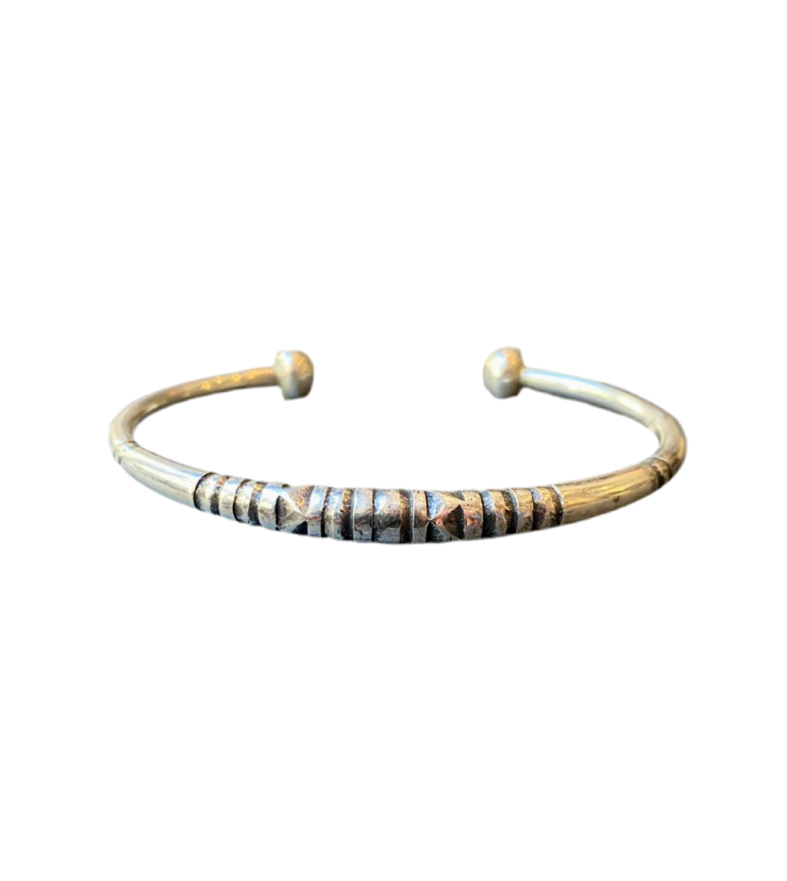 Bracelet en argent du Nigéria - 10
