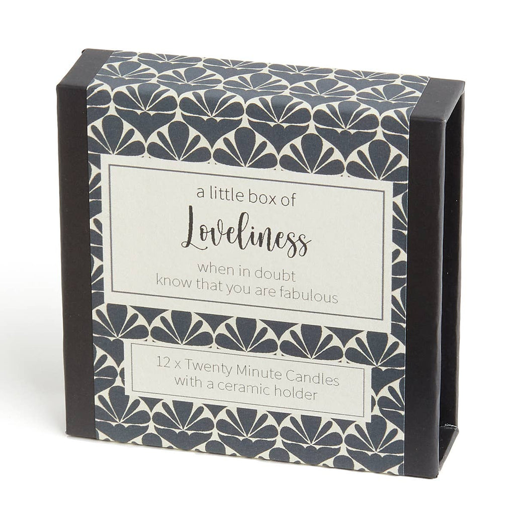 Bougies "A Little Box" – COTTON & GREY – Serenity