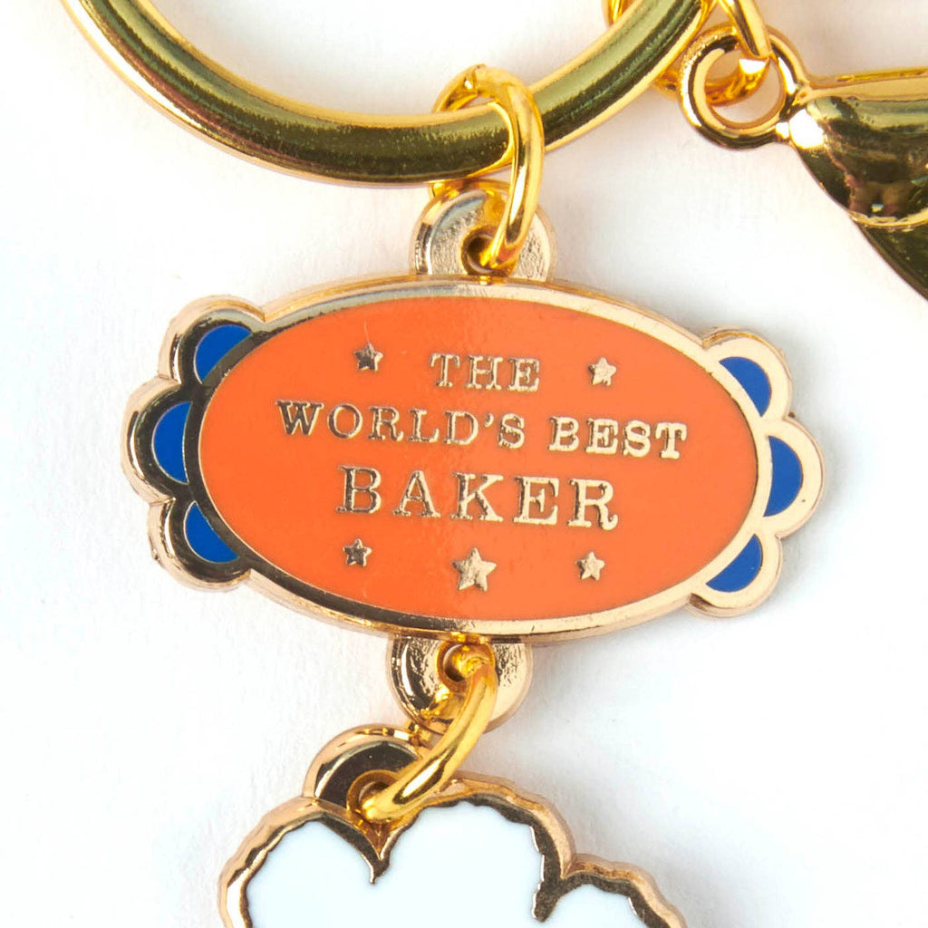 Porte-Clés World's Best Baker – vue 2 – MAGPIE | George Genève