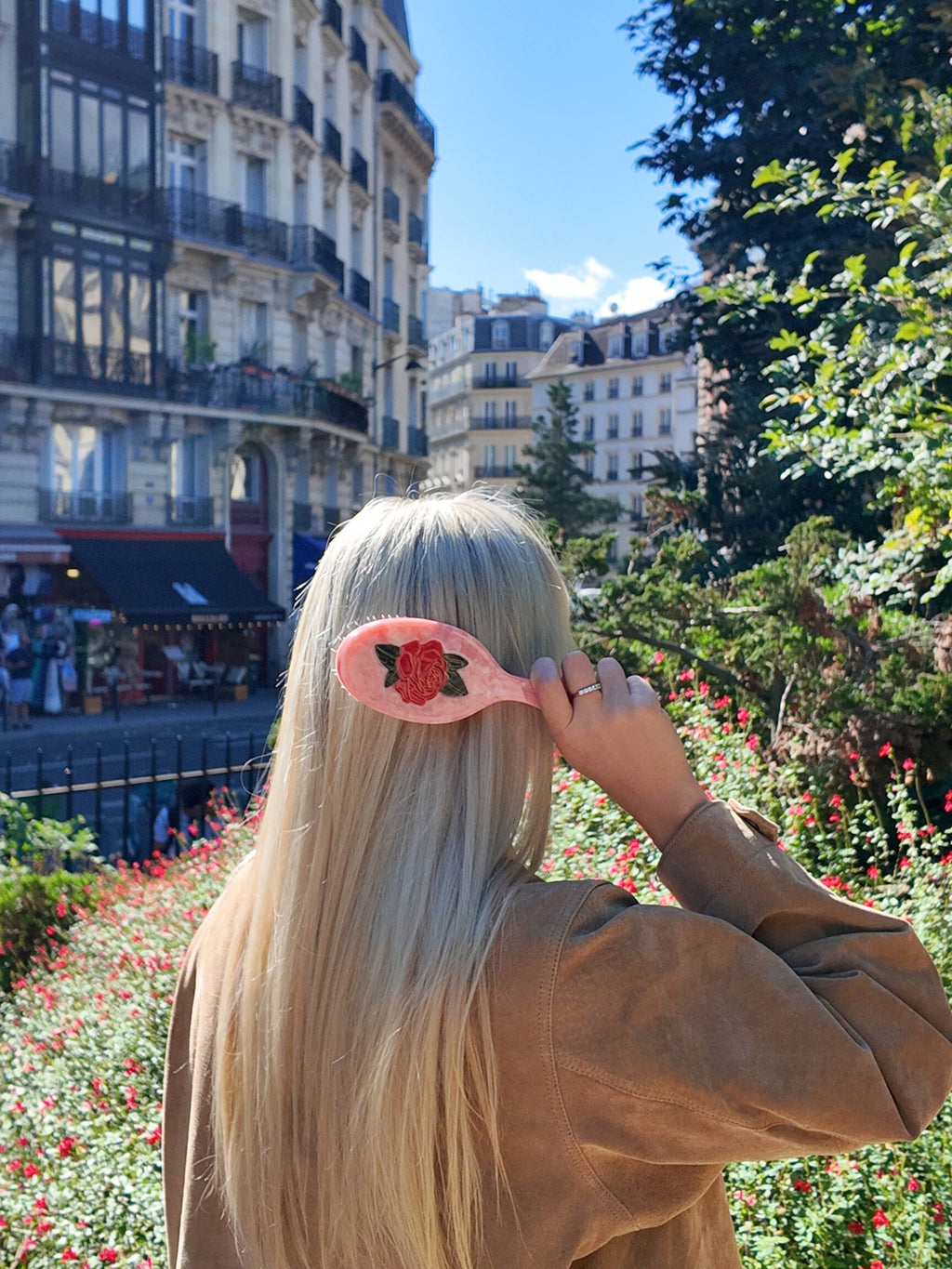 SOLAR ECLIPSE - Brosse à cheveux Rose