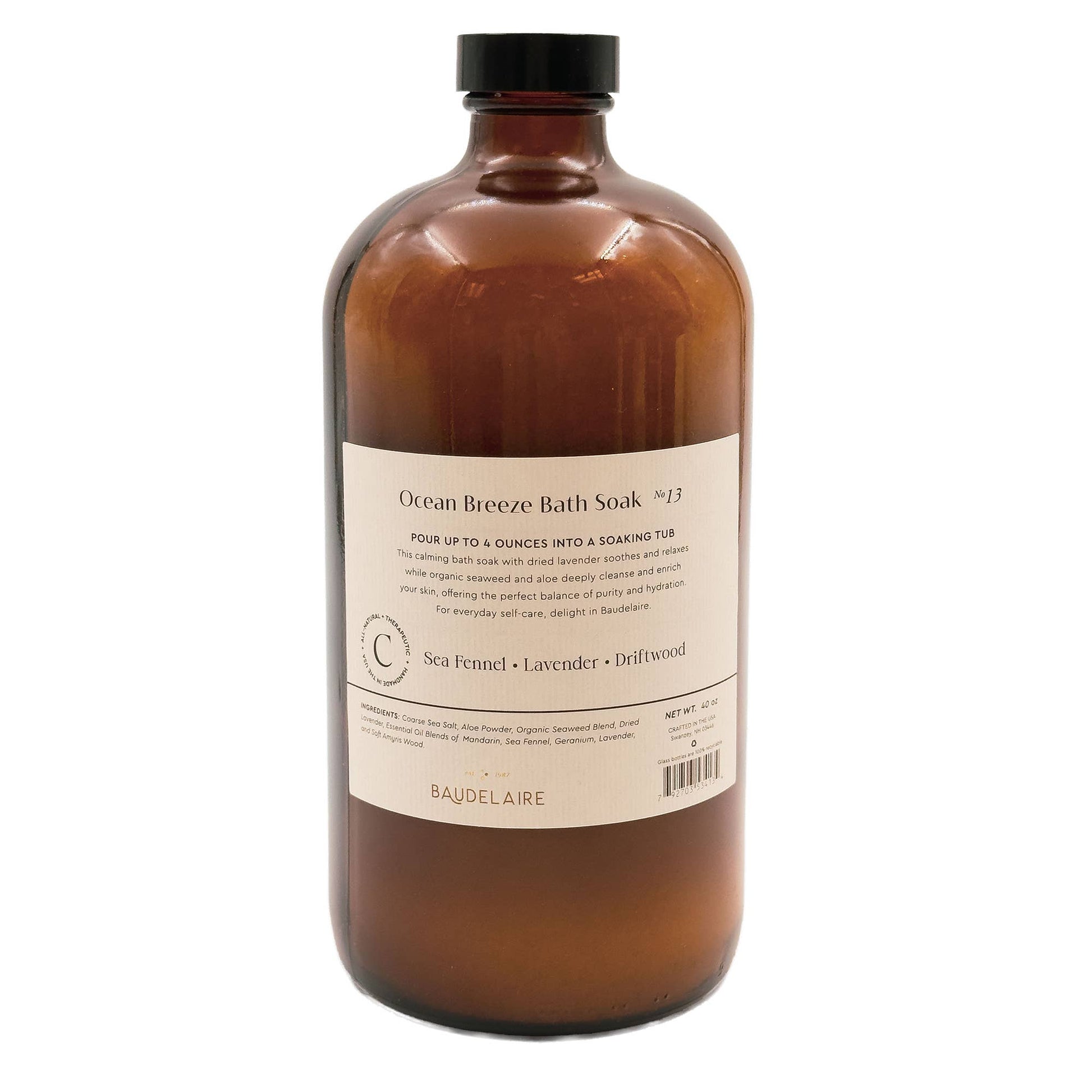 BAUDELAIRE - Sels de Bain Calm - Ocean Breeze