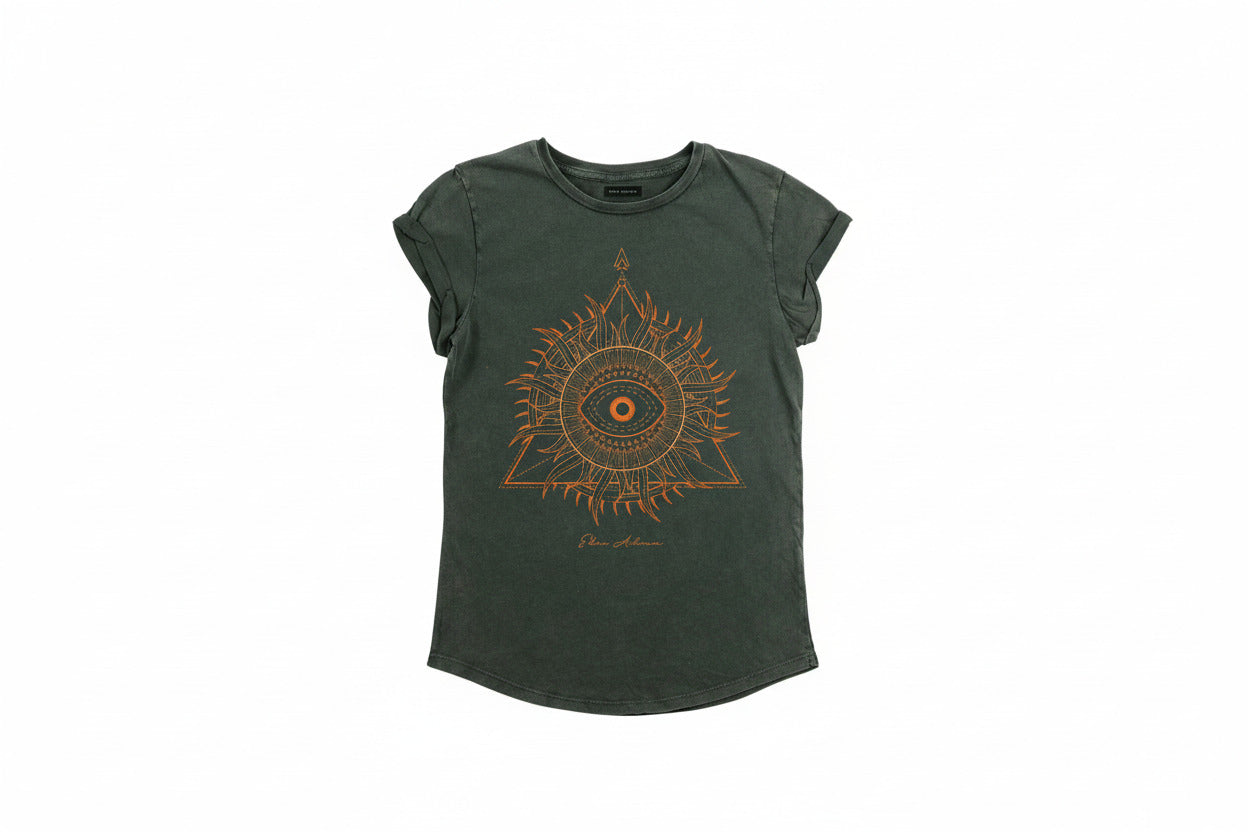 Tee-Shirt Sunburst Pyramid – EDEN ASHRAM | George Genève