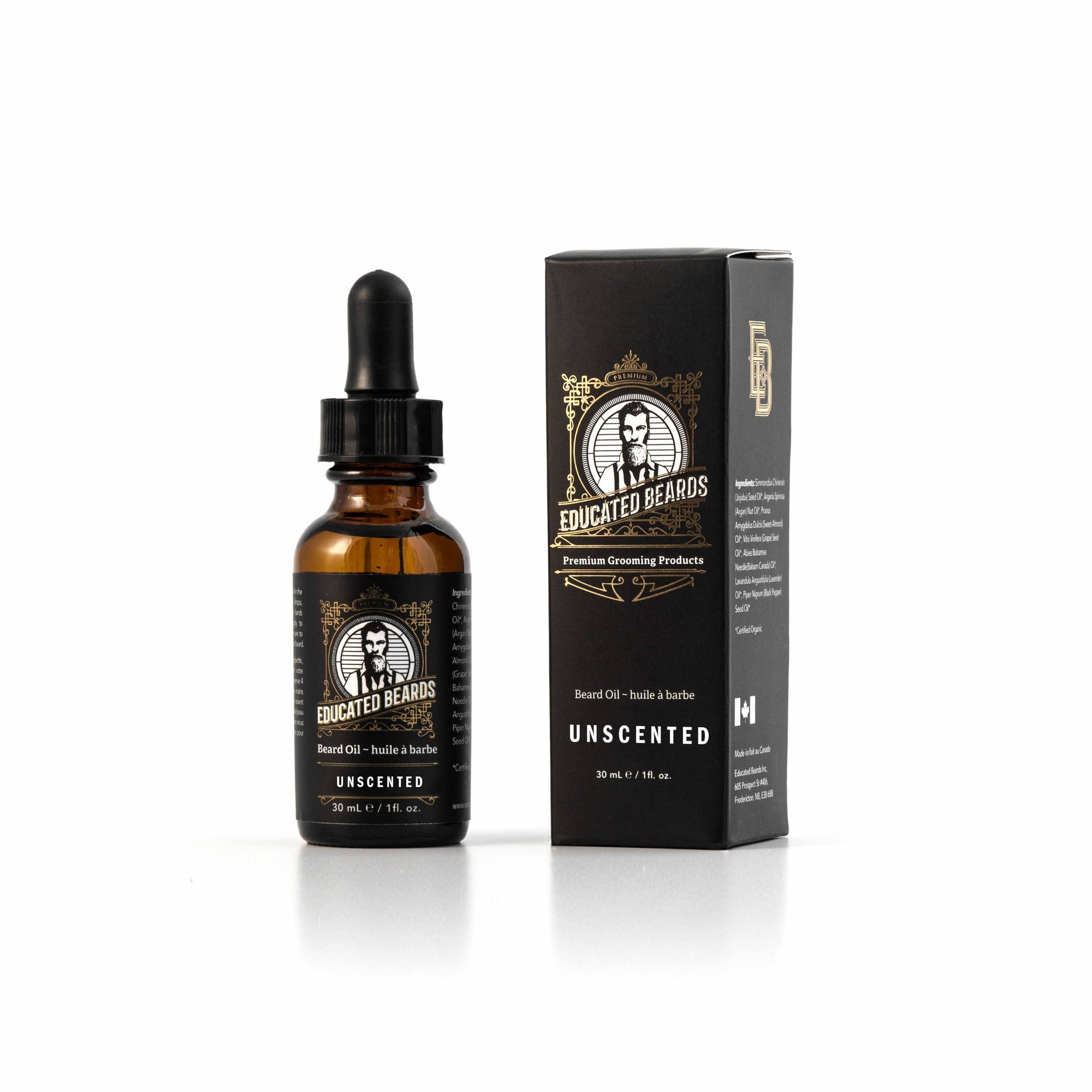 EDUCATED BEARDS - Huile à barbe non parfumé