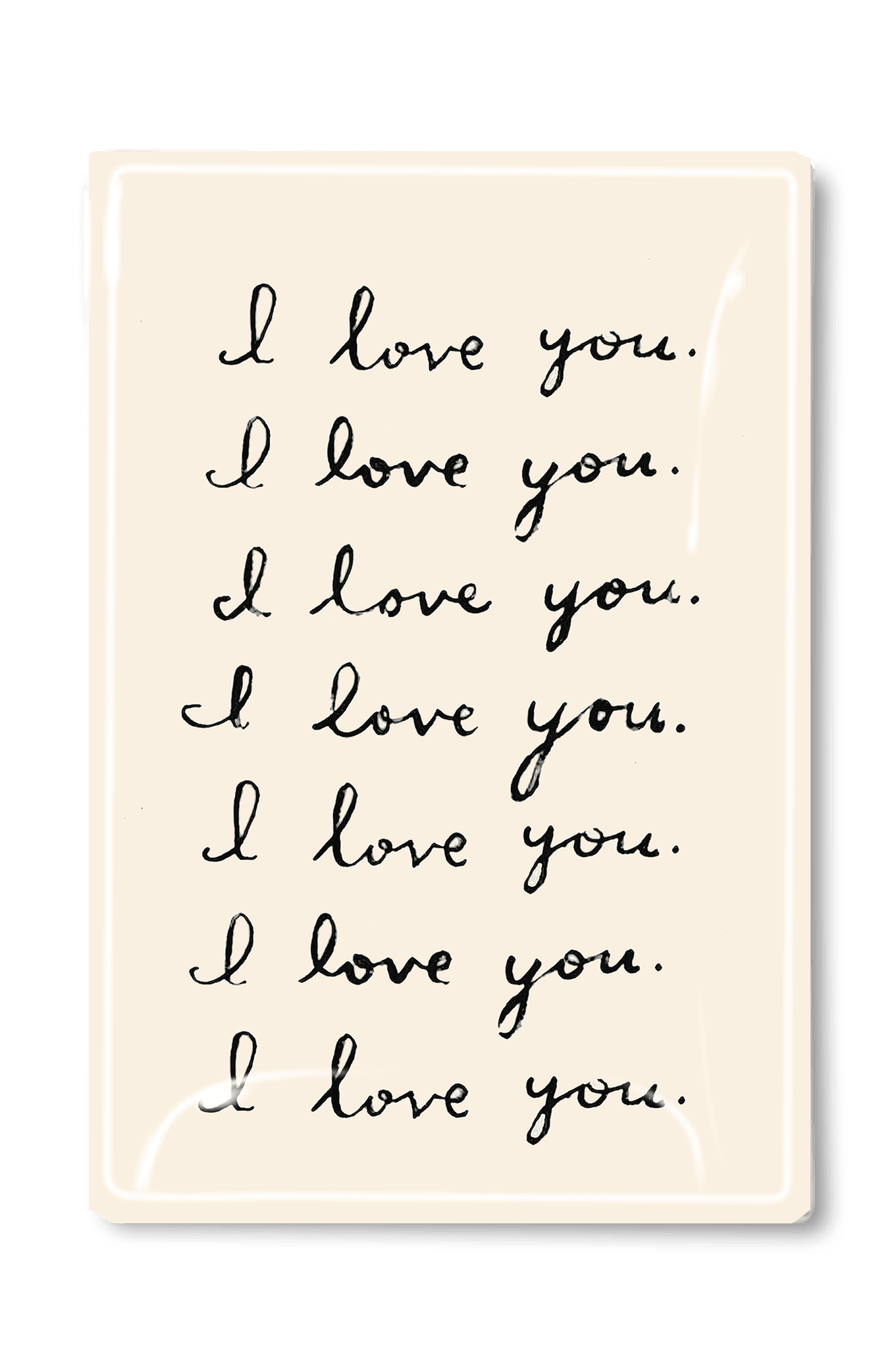 Vide-Poche I love you I love you – BEN'S GARDEN | George Genève