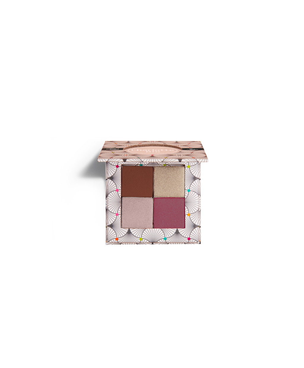 Palette fards à paupière 4 teintes – vue 2 – CHARLOTTE BIO | George Genève