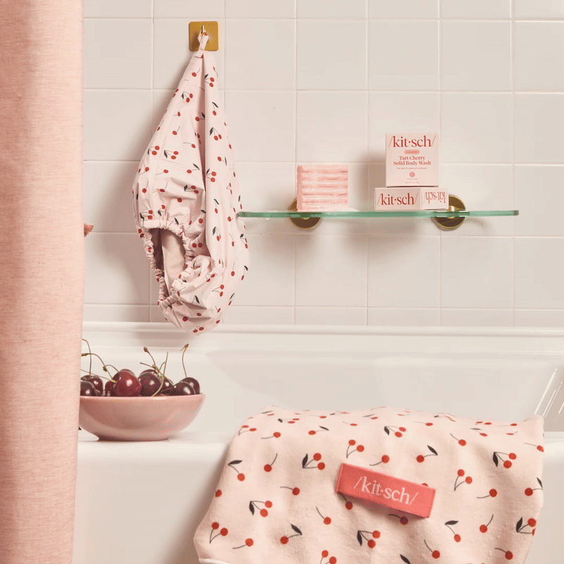 KITSCH - Gel Douche Solide à la Cerise Acidulée Purifiante