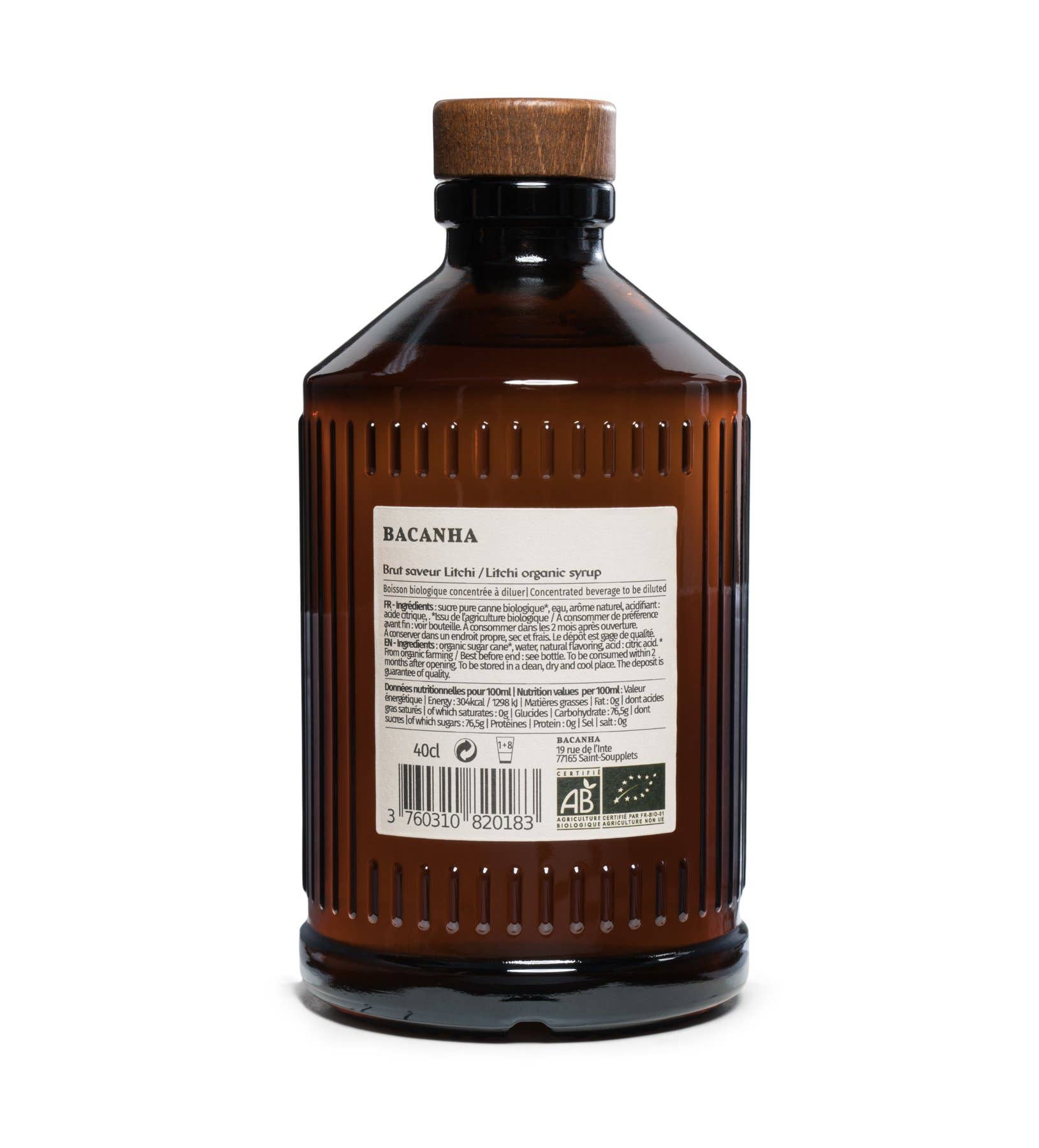 BACANHA - Sirop de Litchi Brut