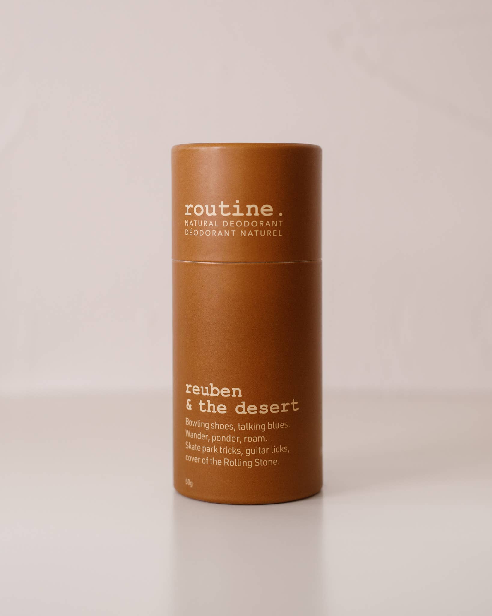 Déodorant stick naturel 50g Reuben and the Desert – ROUTINE