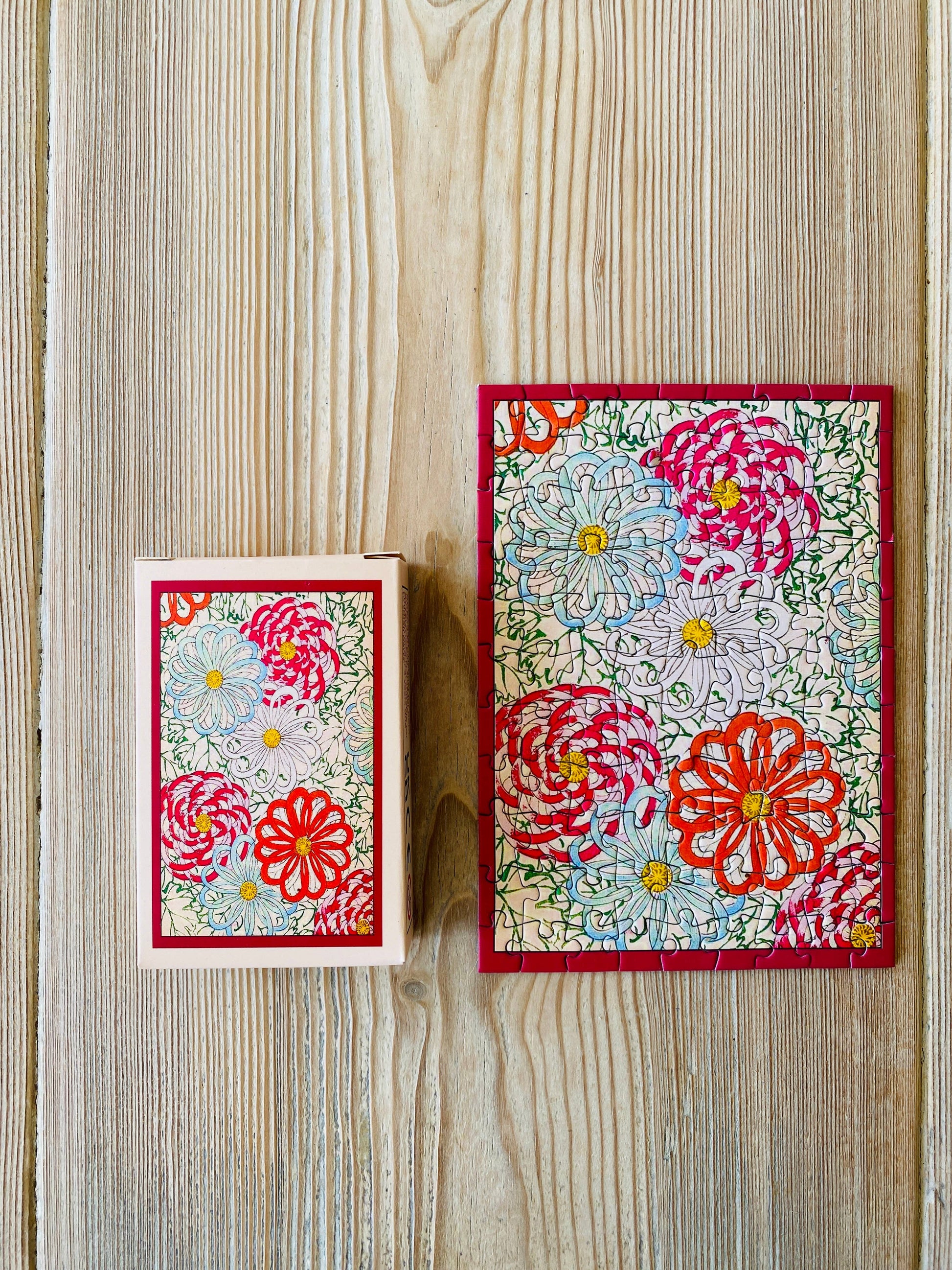 Mini-puzzle Flower Wheels assemblé – PENNY PUZZLE chez George Genève