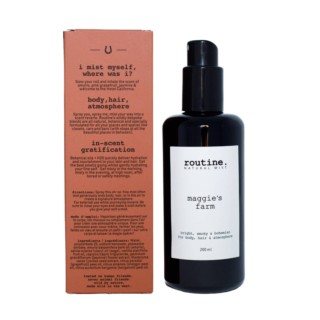 ROUTINE - Brume Maggie's Farm