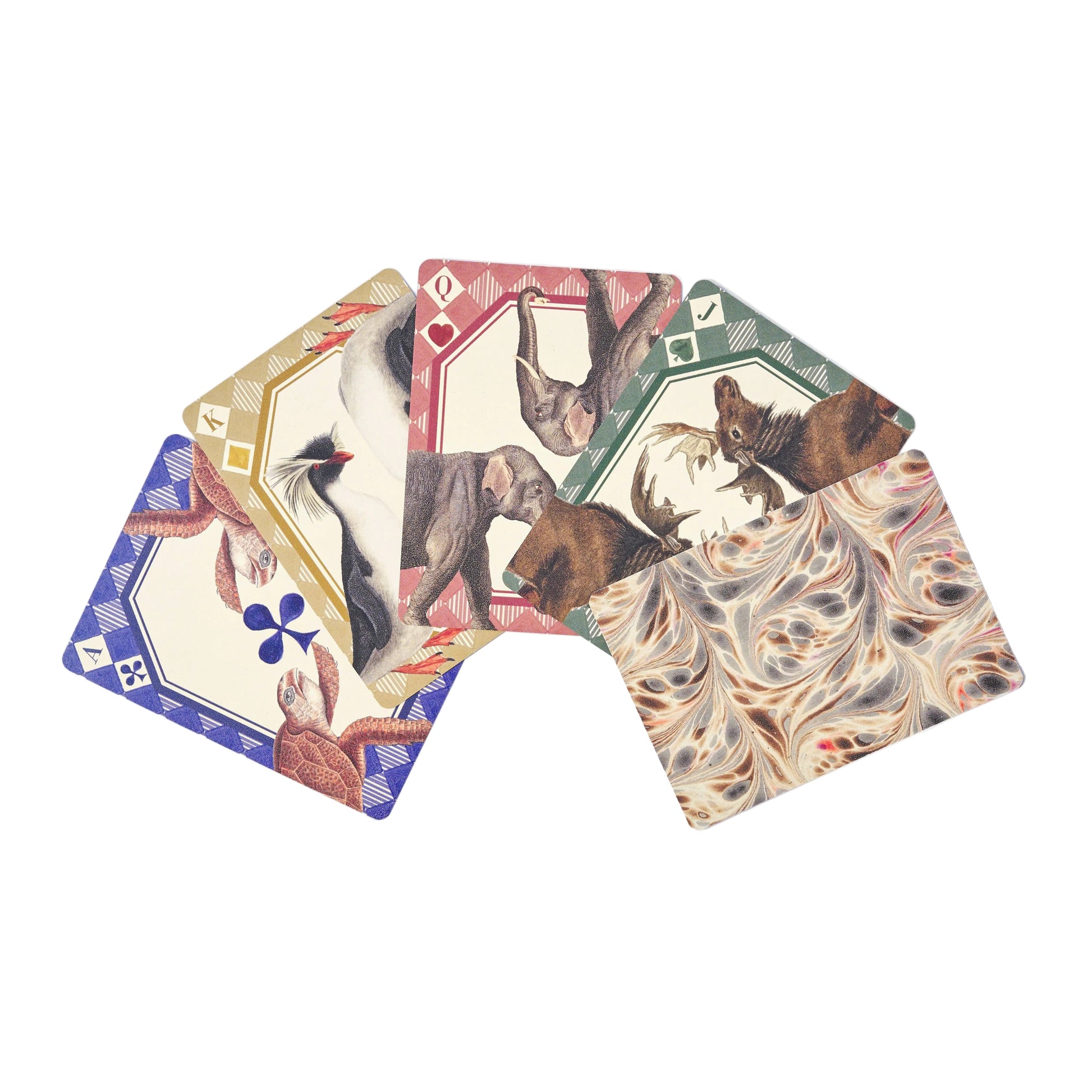 ROOMYTOWN - Jeu de cartes à jouer - Royaume animal