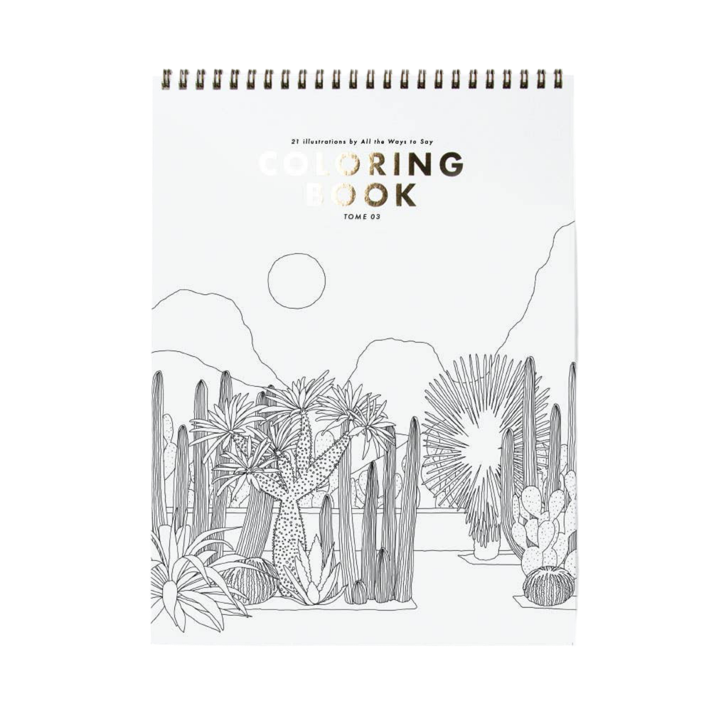 ALL THE WAYS TO SAY - Cahier de coloriage 3