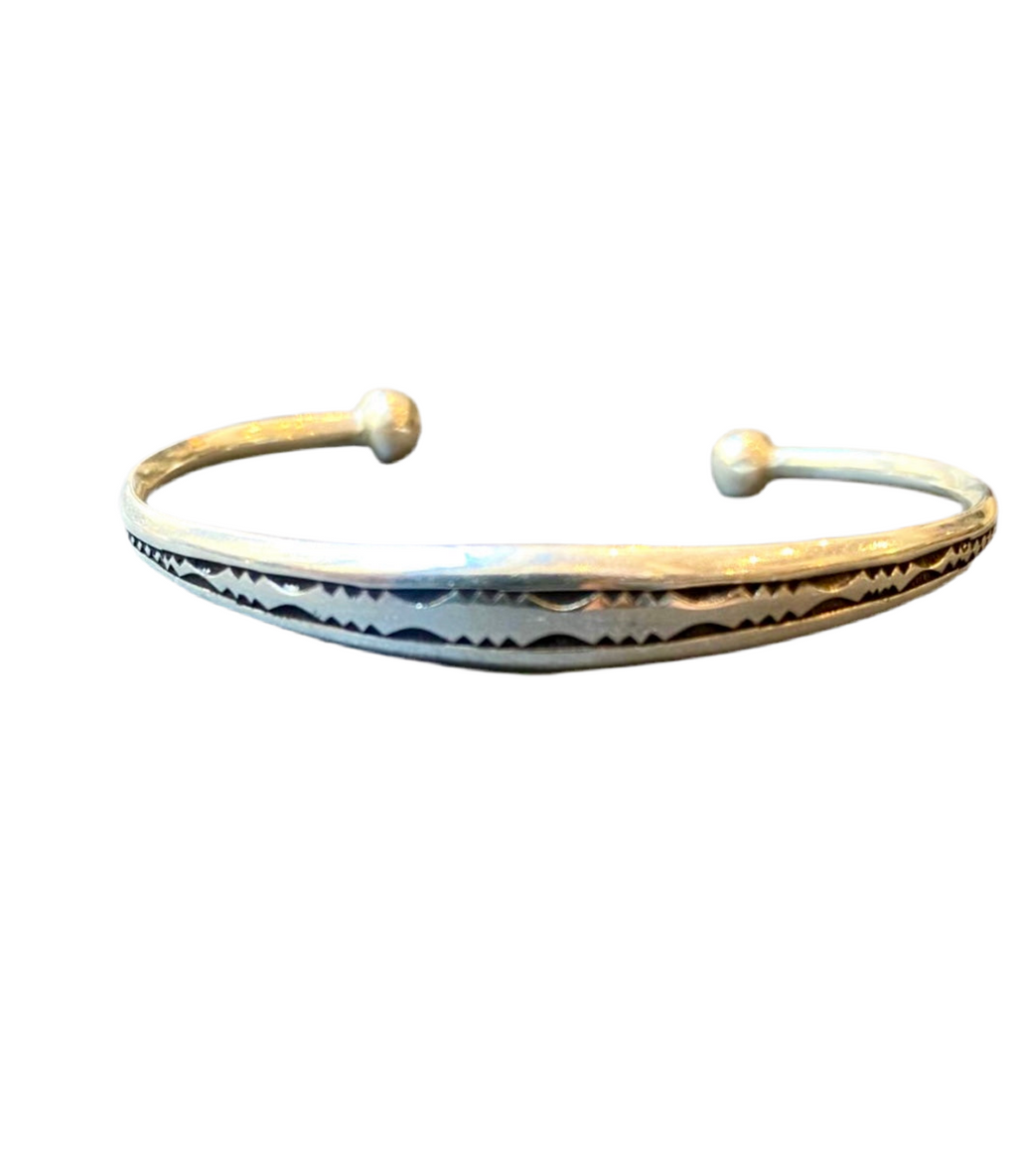 Bracelet en argent du Nigéria - 4