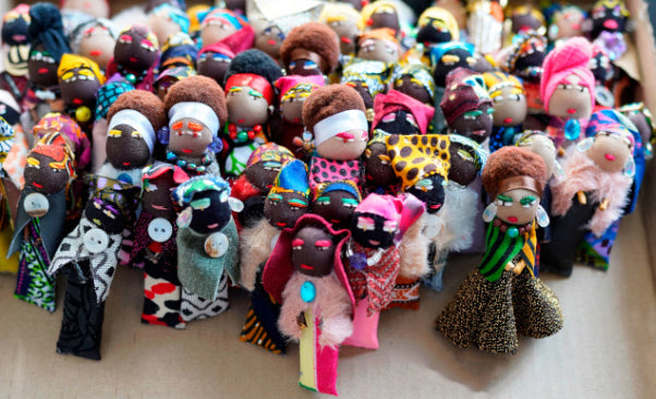 SOUPER TROOPER -  African Worry Doll