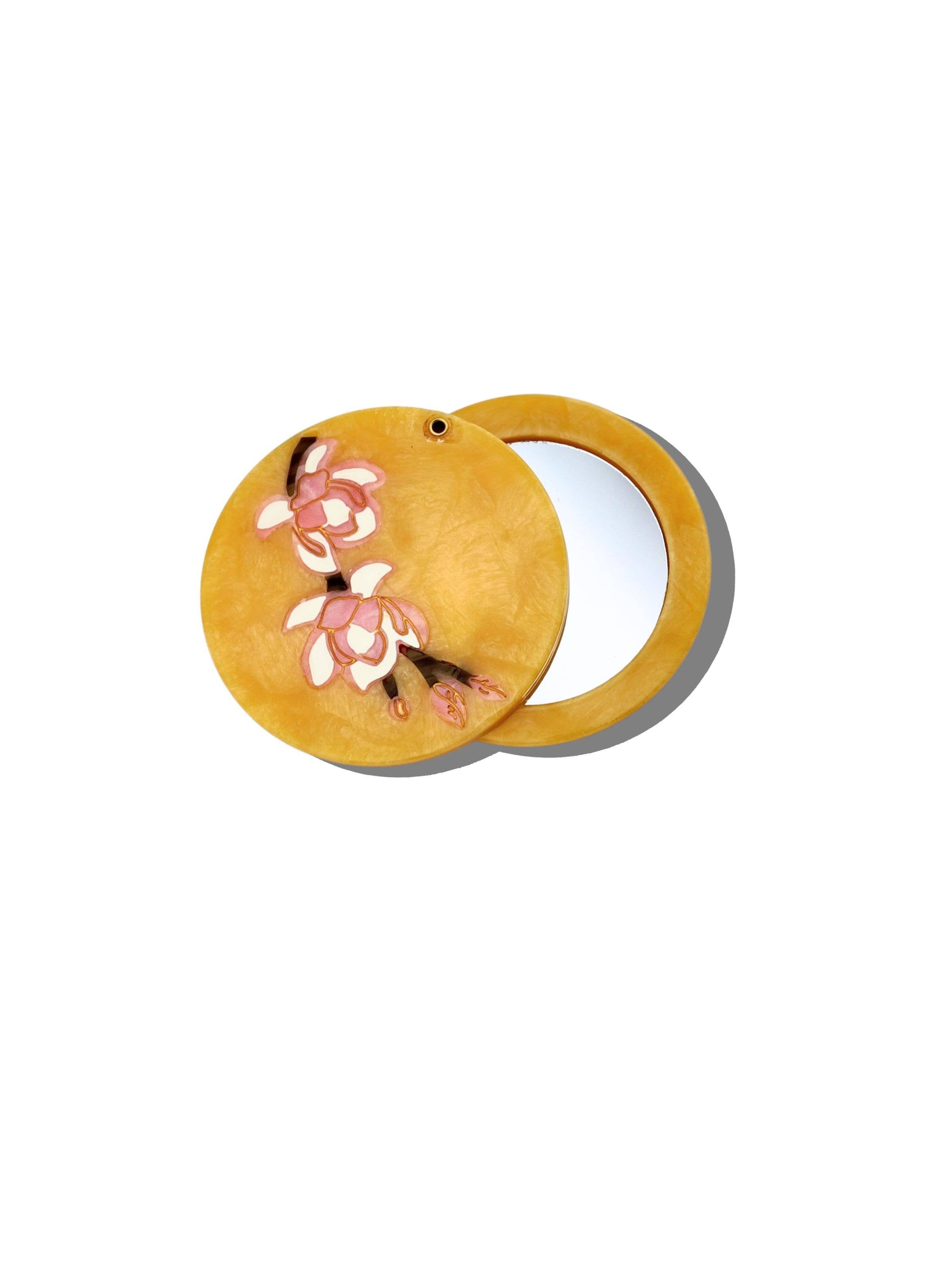 SOLAR ECLIPSE - Compact Mirror Magnolia