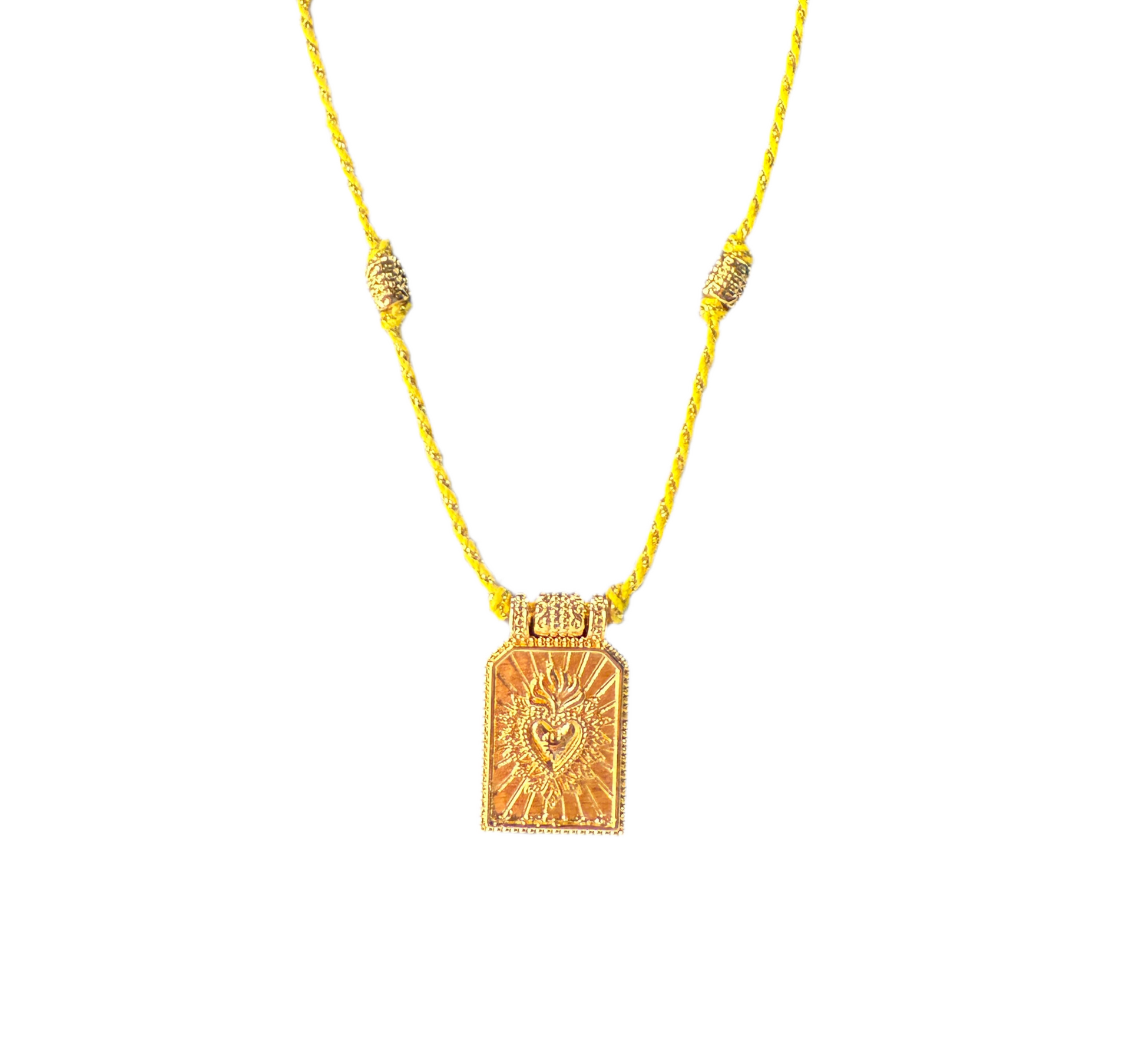 Collier Ex Voto Jaune