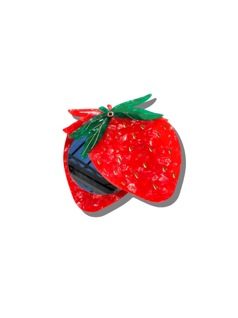 Compact Mirror Fraise – SOLAR ECLIPSE | George Genève