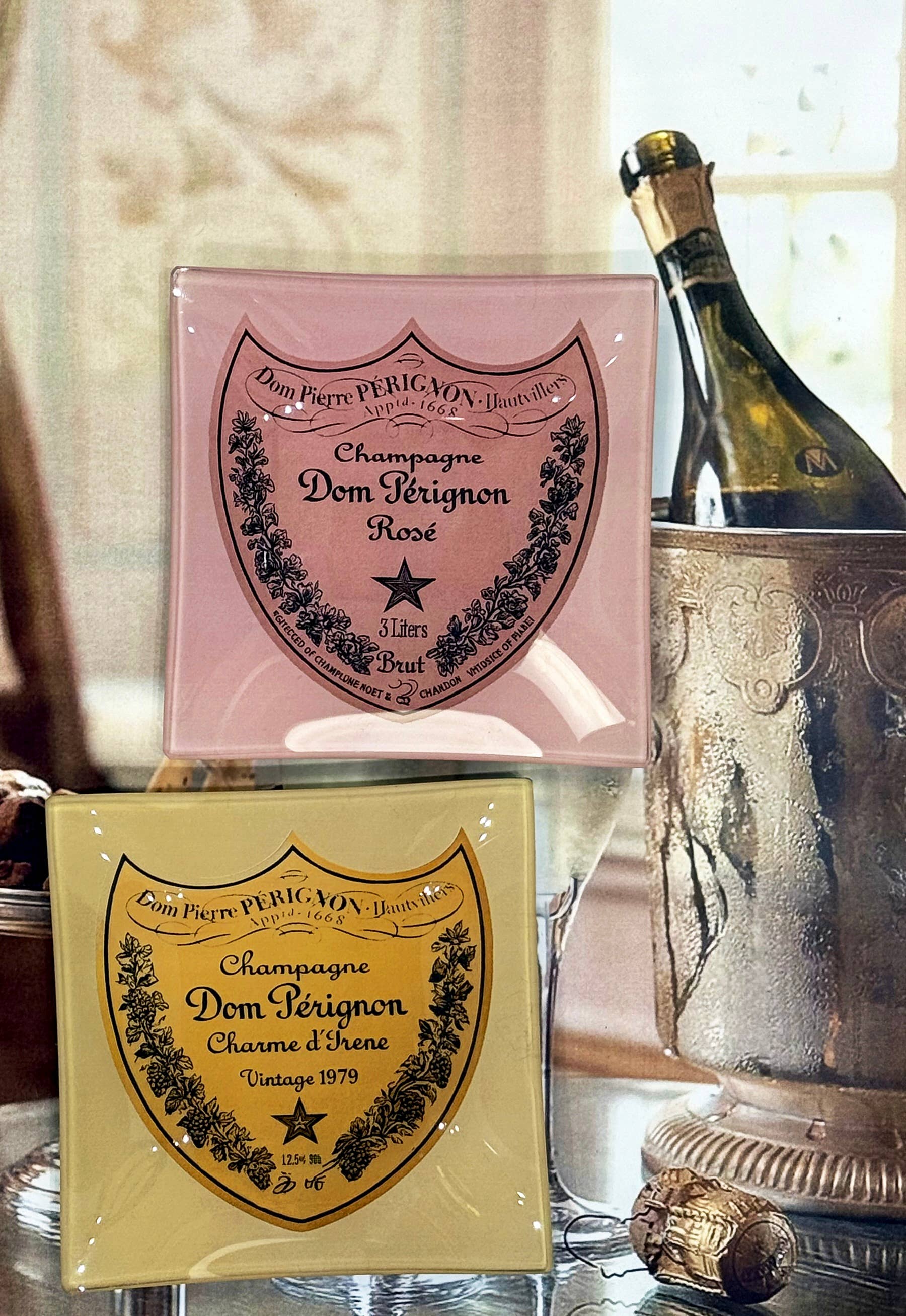 Vide-Poche Dom Pérignon Rosé – vue 2 – BEN'S GARDEN | George Genève