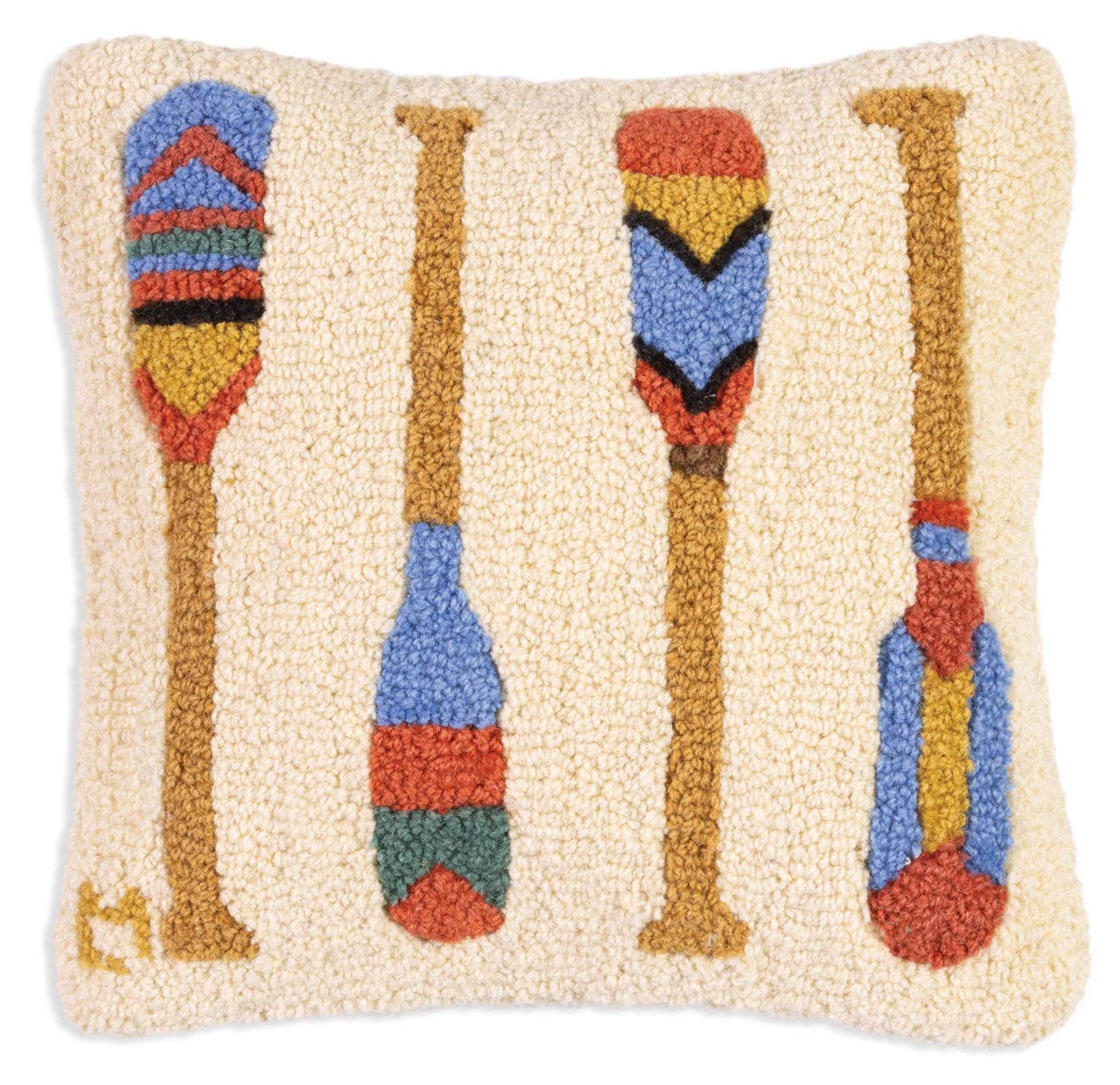 CHANDLER 4 CORNERS - Coussin en laine 35x35
