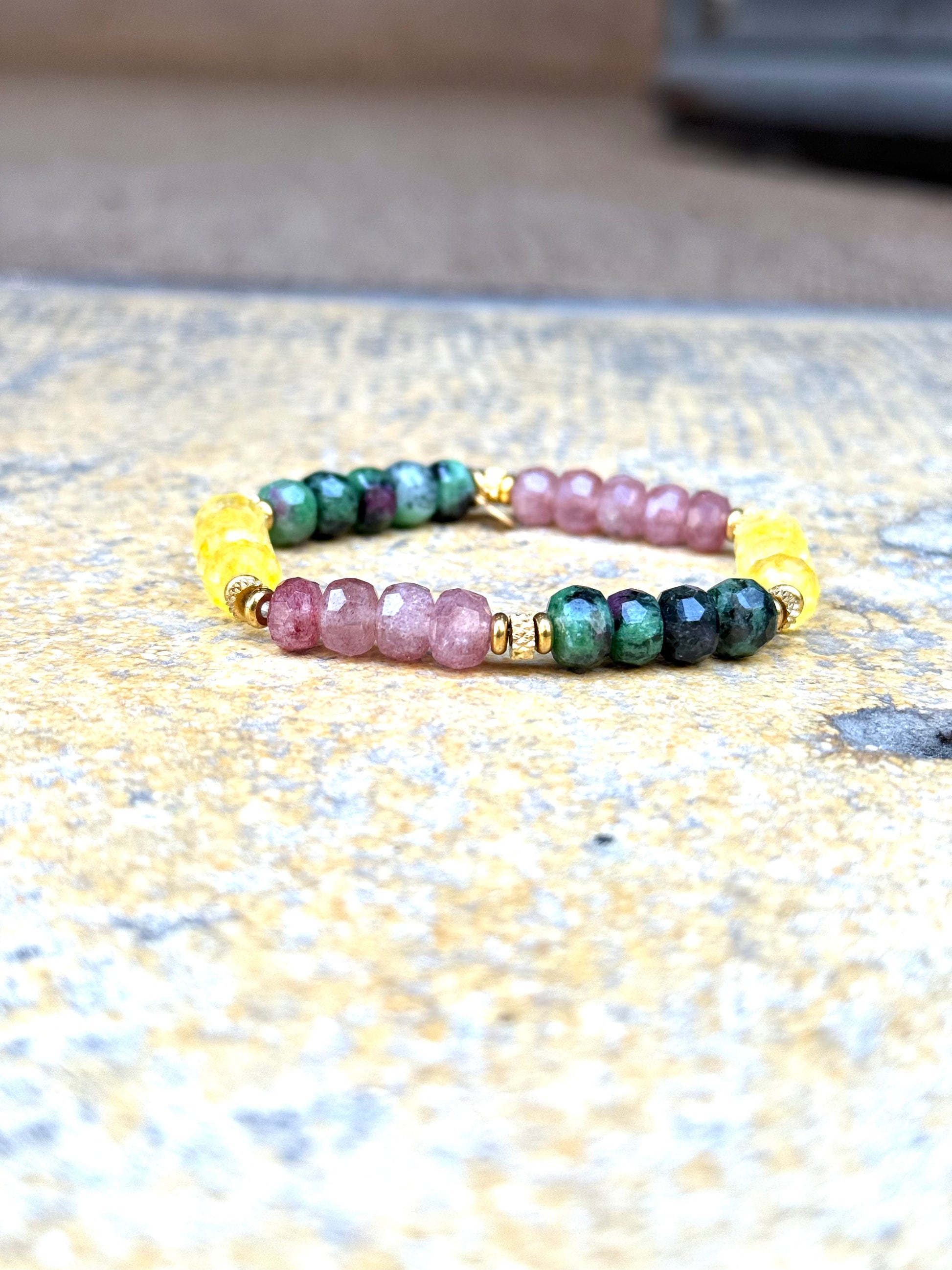MY HERITAGE - Bracelet de pierres