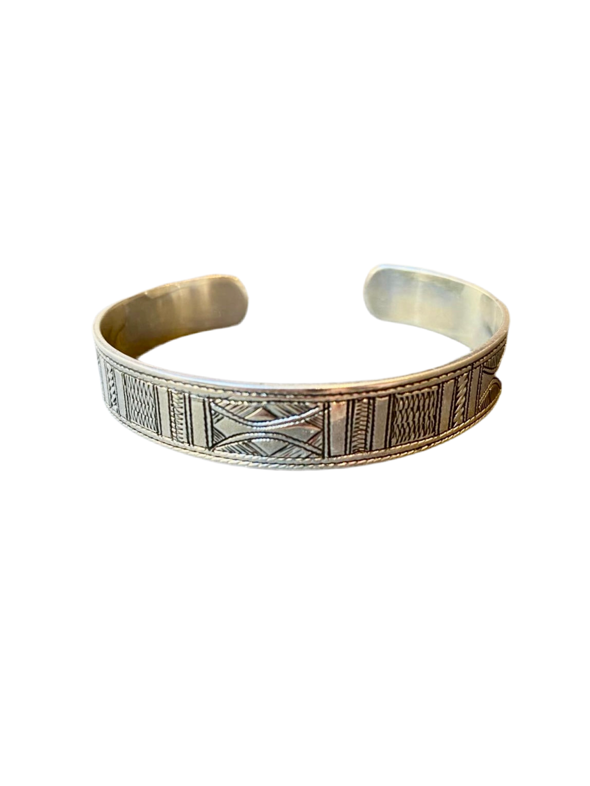 Bracelet en argent du Nigéria - 1